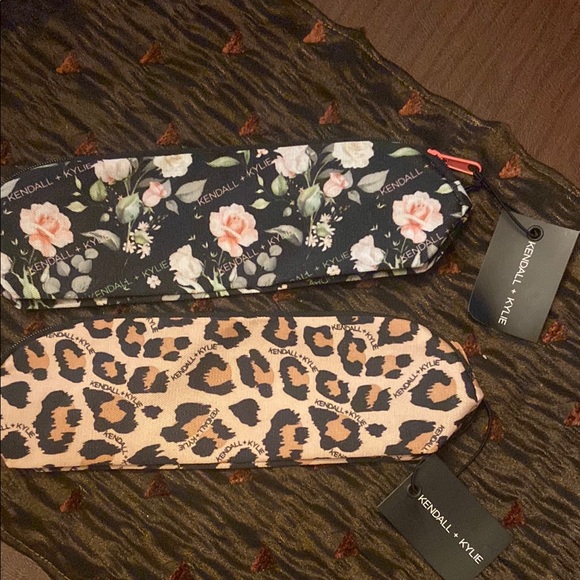 Kendall + Kylie Floral and Leopard Pencil makeup Cases - Picture 3 of 4